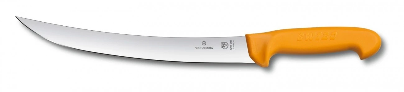 Victorinox Swibo Butcher Knife With Narrow, Curved Blade 22cm 3 Victorinox Swibo Butcher Knife With Narrow, Curved Blade 22cm