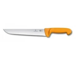 Victorinox Swibo Pro Butcher Knife 21cm - Yellow Handle