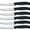 Victorinox SwissClassic 6-piece Steak Knife Set - Black Handles -BladePro Store victorinox swissclassic 6 piece table knife set black handles