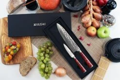 Wusaki Pakka X50 Pack With Chef Knife + Paring Knife + Whetstone 1000/3000 17 Wusaki Pakka X50 Pack With Chef Knife + Paring Knife + Whetstone 1000/3000 -BladePro Store wusaki pakka x50 pack chef knife paring knife whetstone 5