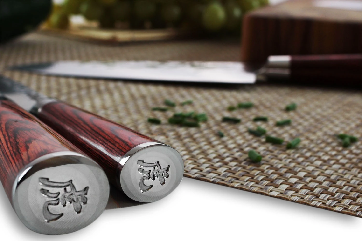 Wusaki Pakka X50 Pack With Chef Knife + Paring Knife + Whetstone 1000/3000 11 Wusaki Pakka X50 Pack With Chef Knife + Paring Knife + Whetstone 1000/3000 - Image 9