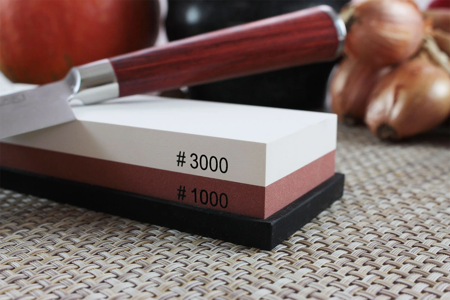 Wusaki Pakka X50 Pack With Chef Knife + Paring Knife + Whetstone 1000/3000 12 Wusaki Pakka X50 Pack With Chef Knife + Paring Knife + Whetstone 1000/3000 - Image 10