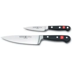 Wusthof Classic 2-piece Knife Set With 1 Chef Knife And 1 Paring Knife -BladePro Store wusthof classic 2 piece knife set chef paring knife 1