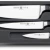 Wusthof Classic Knife Set: 1 Paring Knife, 1 Utility Knife, & 1 Chef Knife -BladePro Store wusthof classic 3 piece knife set