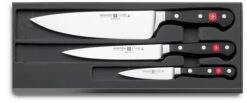 Wusthof Classic Knife Set: 1 Paring Knife, 1 Utility Knife, & 1 Chef Knife