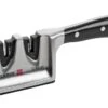 Wusthof Classic Ikon 2-Stage Knife Sharpener - Ceramic & Diamond Rods 1 Wusthof Classic Ikon 2-Stage Knife Sharpener - Ceramic & Diamond Rods -BladePro Store wusthof classic ikon 2 stage manual knife sharpener ceramic diamond rods