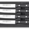 Wusthof Gourmet 4-piece Steak Knife Set, 12cm 2 Wusthof Gourmet 4-piece Steak Knife Set, 12cm -BladePro Store wusthof gourmet 4 piece steak knife set 12cm