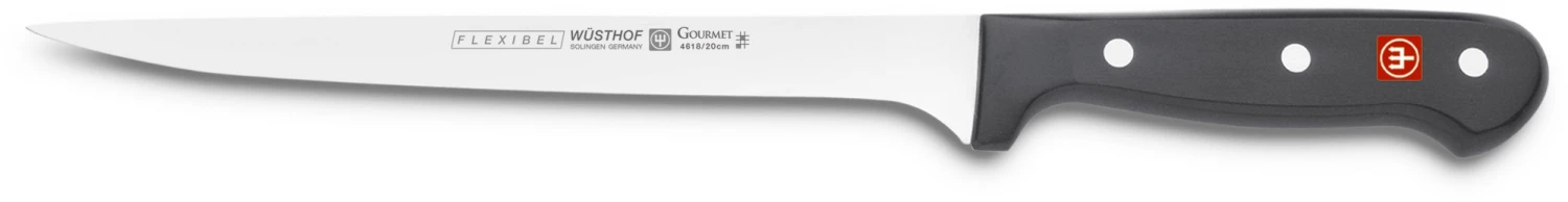 Wusthof Gourmet Filleting Knife Flexible Blade 20cm 3 Wusthof Gourmet Filleting Knife Flexible Blade 20cm