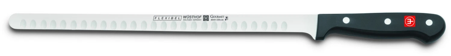 Wusthof Gourmet Salmon Slicer Hollow Edge Blade 29cm 3 Wusthof Gourmet Salmon Slicer Hollow Edge Blade 29cm